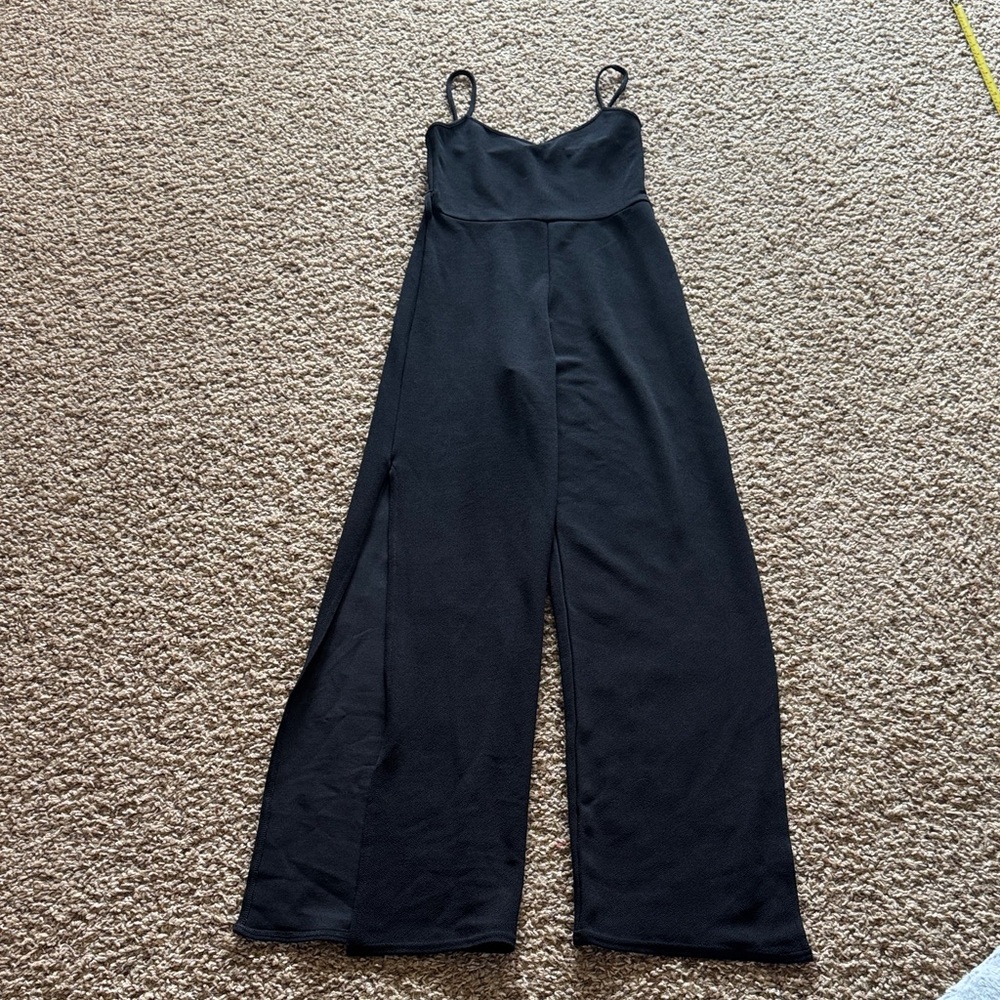 Elegant BooHoo Black Women's Jumpsuit